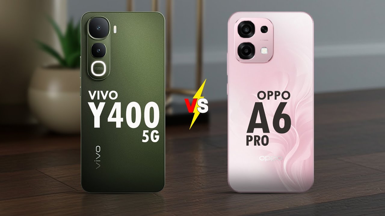 VIVO Y400 5G VS OPPO A6 PRO - Which one do You Choose?
