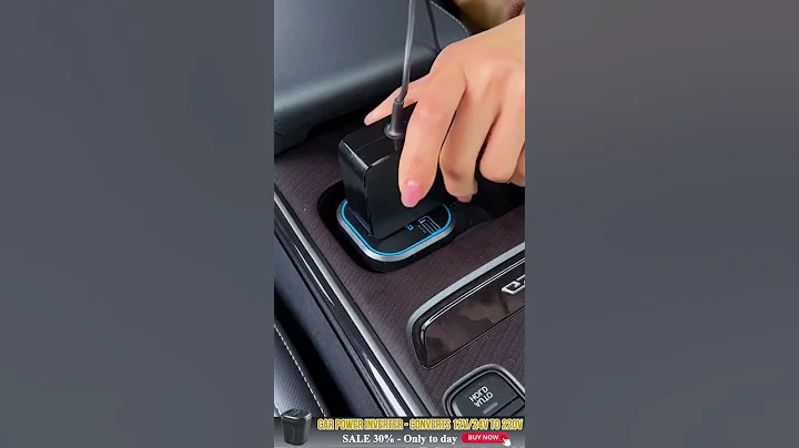 New Car Power Inverter 2023 | CONVERTS 12V/24V TO 220V #shorts