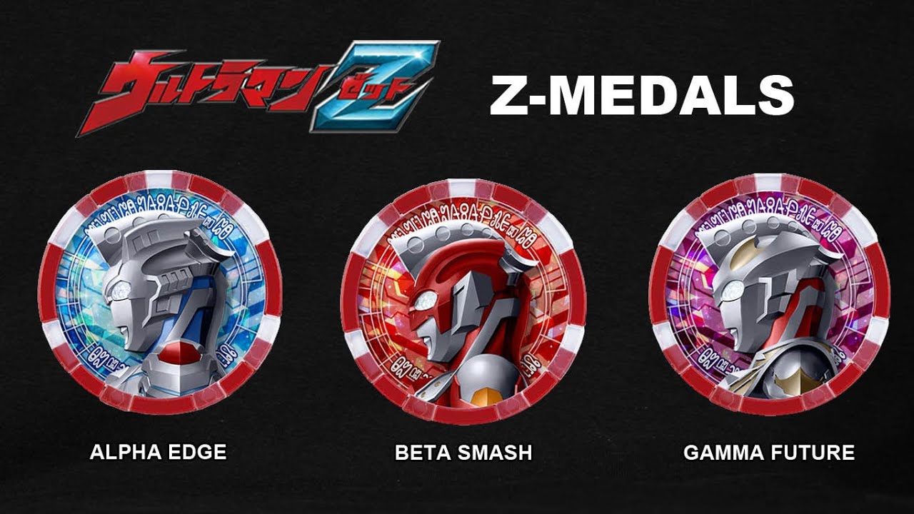 DX Ultraman Z : ALPHA EDGE + BETA SMASH + GAMMA FUTURE. - YouTube
