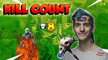 NINJA KILL COUNT | First Match of the Day with 8 Kills