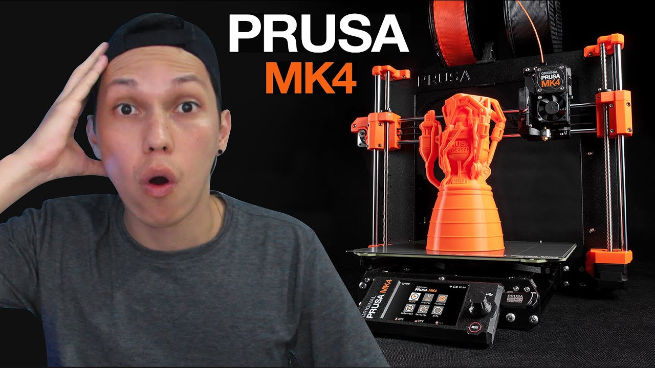 Nueva Impresora Original Prusa MK4 -Video Reacción😮 - YouTube