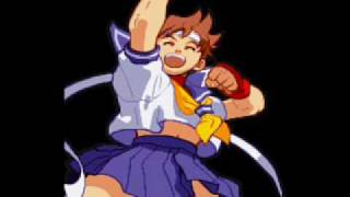 Marvel Super Heroes Vs Street Fighter-Theme of Sakura chords