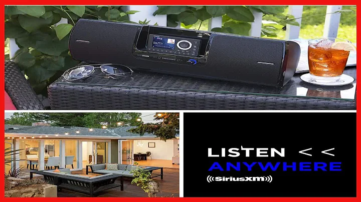 SiriusXM SXSD2 Portable Speaker Dock Audio System for Dock and Play Radios (Black)