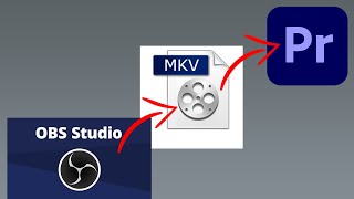 mkv to premere pro (obs) \ из mkv в premere pro (obs)