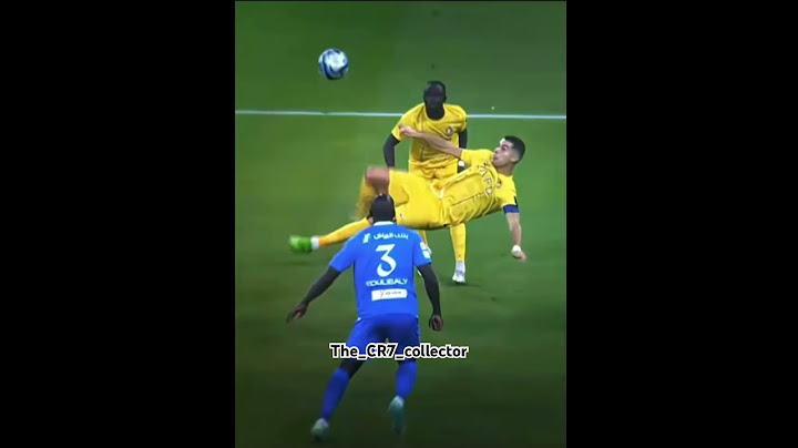 Cristiano Ronaldo’s al nassr bicycle kick