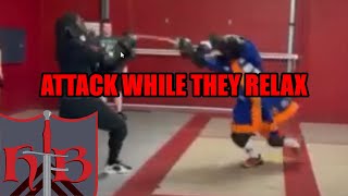 HEMA Fight Breakdown: Attack while they Relax