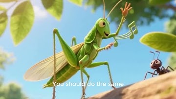 💛 The Ants and the Grasshopper – Learn the Value of Hard Work