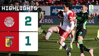 Südtirol-Catanzaro 2-1 | Zedadka e Merkaj regalano i tre punti a Castori | HIGHLIGHTS Serie BKT