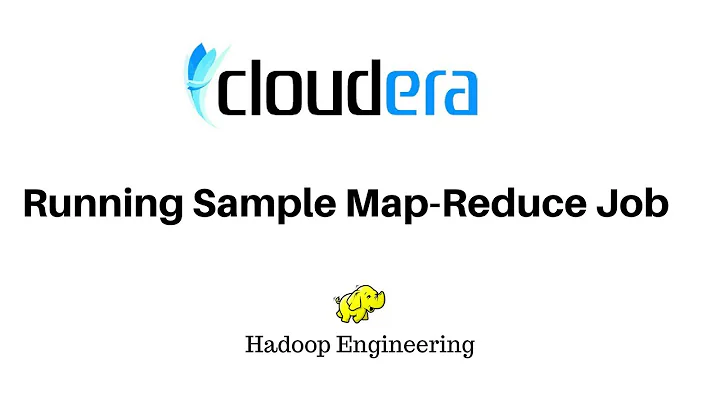 Testing Hadoop Cluster by Running Sample Map-Reduce Job