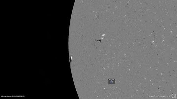 LosyZiemi.pl - HMI magnetogram (2018-02-03 11:39:23 - 2018-02-06 21:00:24 UTC)