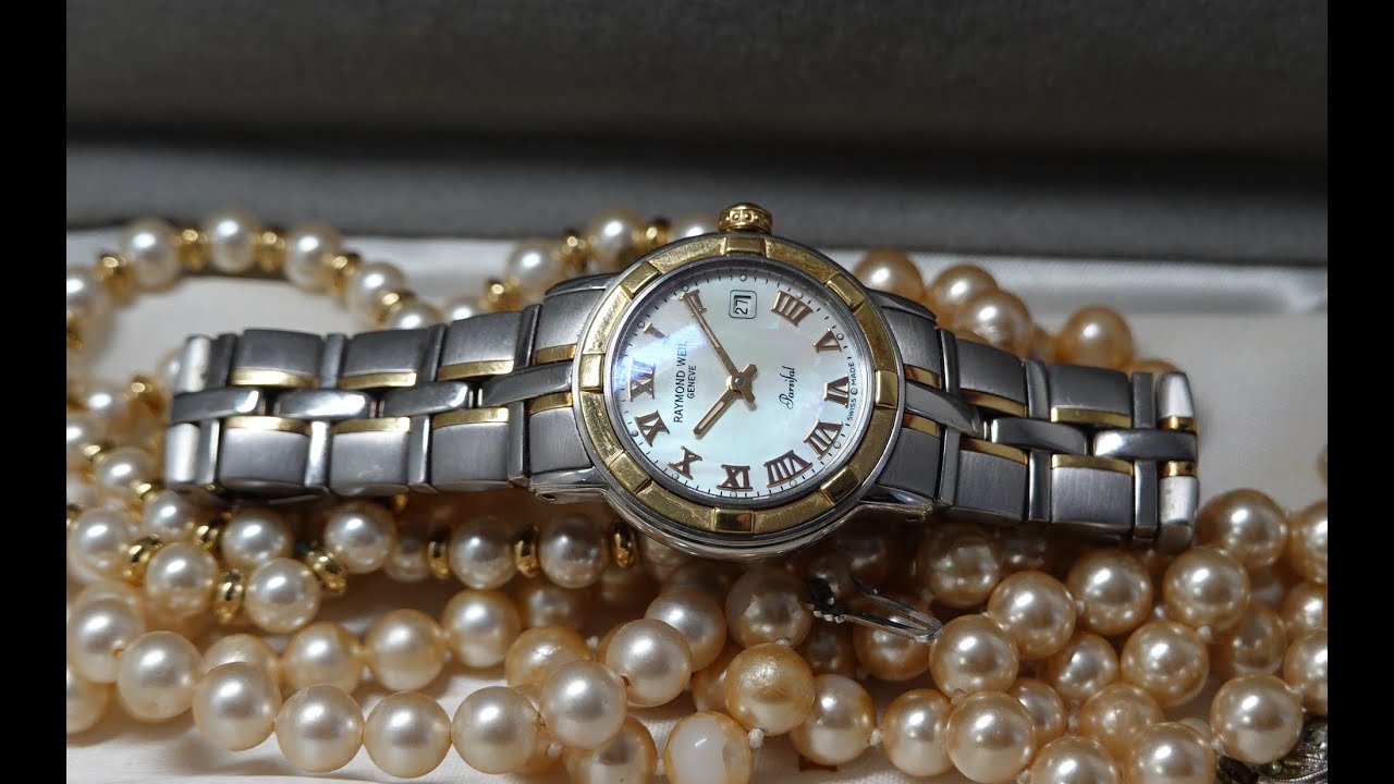 c2009 Ladies Raymond Weil Parsifal 18k and steel watch, with