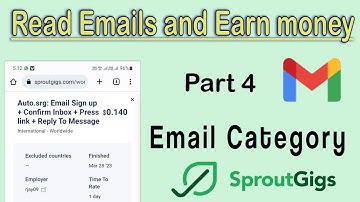 Email Task in Sproutgigs | Part 4 | Auto.srg : Email Signup + confirm inbox + Reaply Email |