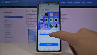 Icon Size Customization on XIAOMI Mi 10T Lite – Display Settings screenshot 4