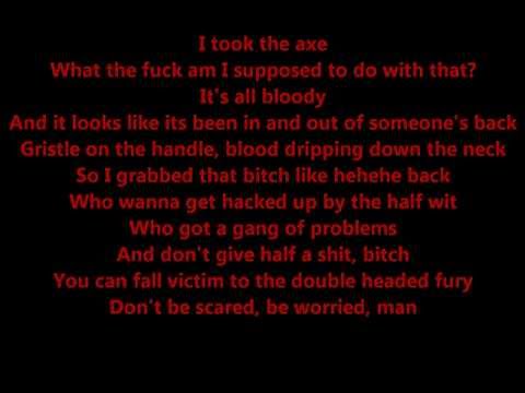 Dark Lotus - Pass The Axe - Lyrics (Psychopathic Kid)