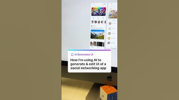 ✨ Unlock the Power of AI in UI Design! ✨#tech #ui #ux