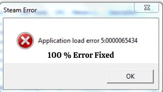 HOW TO FIX APPLICATION LOAD ERROR 5:0000065434 screenshot 2