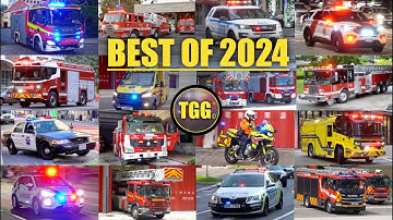 [BEST OF 2024] LIGHTS & SIRENS! | TGG Global Emergency Responses 🌎🚨
