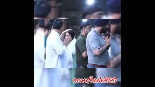 Nilu Kohli's mental breakdown at her husband's funeral.  Her tears didn't stop.