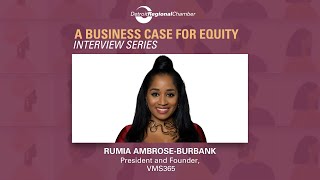 A Business Case for Equity: Rumia Ambrose-Burbank