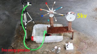 Mini Hydroelectricity generator Water Outlets /make electricity from water