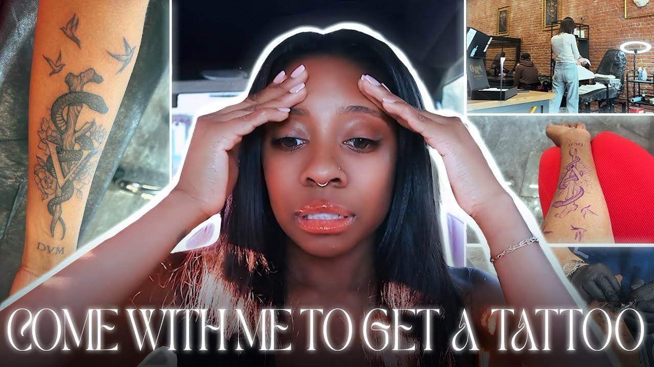 ТАТУ VLOG | приходи ко мне на татуировку ￼