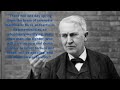 Quotes Thomas A Edison