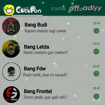 no wa bang Budi bang letda bang frontal bang fdw