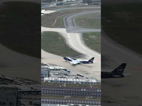 Lufthansa's Boeing 747-8 the Queen of the Skies Lufthansa's 100th founding anniversary Frankfurt