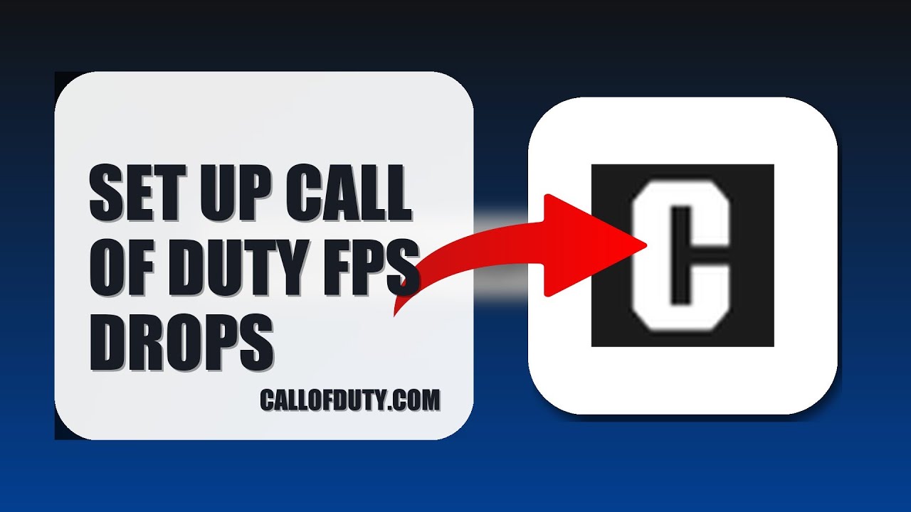 How To Set Up Call Of Duty FPS Drops 2025 (UPDATED 2025) - YouTube