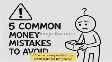 Avoid These 5 Costly Money Mistakes!