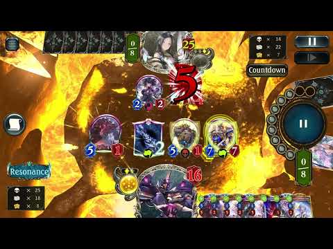 [Shadowverse] trying a post-nerf list of resonance portal vs control haven