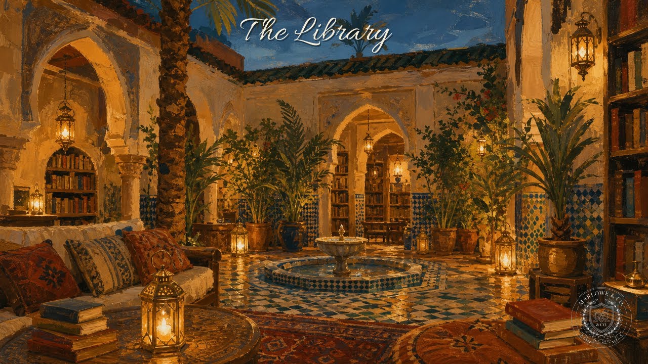 "Afternoon in Marrakech" — Chill Jazz House Mix | The Library · Marlowe & Co.