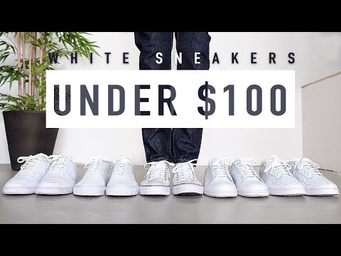 12 Under-$100 White Sneakers That Are Perfect for Travel