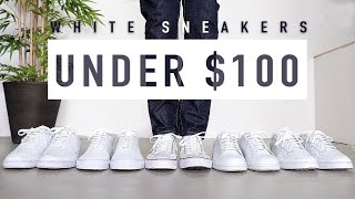 5 White Sneakers UNDER $100 | Stylish & Affordable Footwear