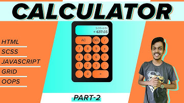 How to build a Calculator with HTML CSS and JAVASCRIPT | PART-2 | Code a Calculator | JAVASCRIPT |