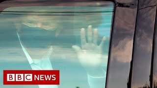 Trump Covid: President criticised over drive-past - BBC News