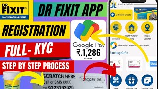 Dr Fixit App Registration | Dr fixit app me kyc kaise kare | Dr Fixit Token Scanner | Contractor App screenshot 2