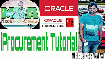 Iprocurement setups and transactions along with approval hierarchy