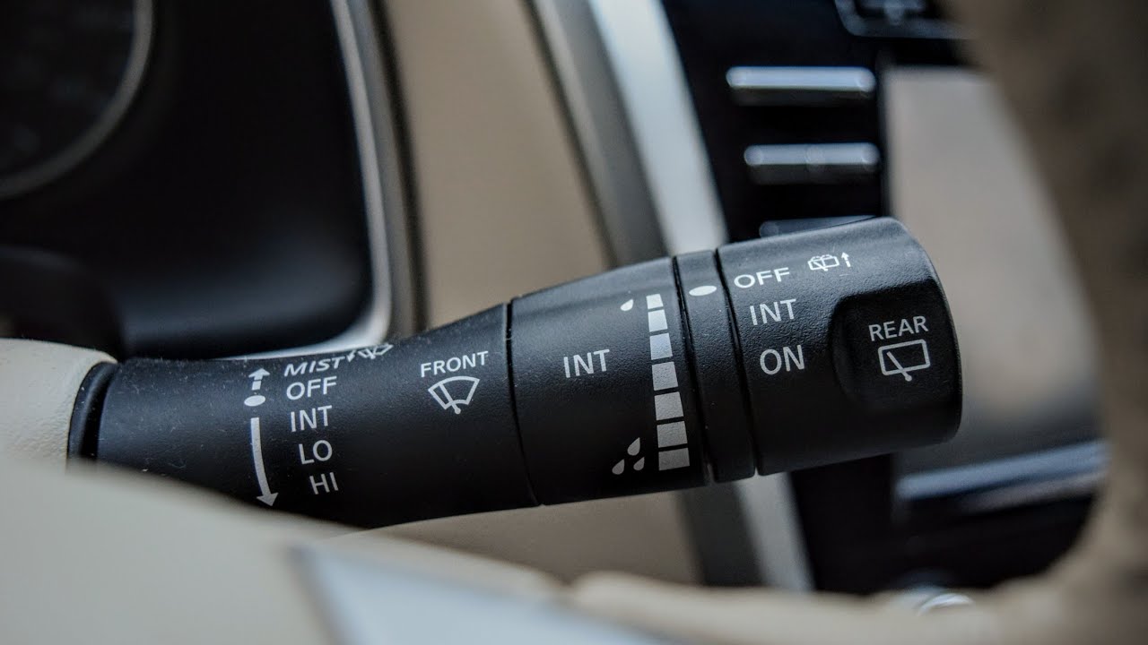 2018 Nissan Murano Wipers. How to Operate Front and Rear Windshield