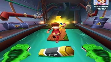 Subway Princess Runner Video Game - Running Barbie Games Doll #72