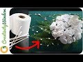 Cotton Buds and Toilet Paper Flower