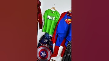 My Collection of Superhero Costumes
