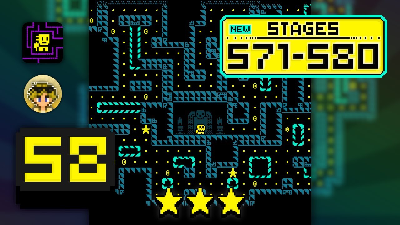 TOMB OF THE MASK | Part 58 (Stages 571-580) | WalkThrough