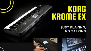 Video voorbeeld van "KORG KROME EX - Preset Walkthrough / Audio Demos"