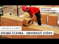 010# Založení zdiva a zdění obvodových zdí - Porotherm TS a T profi | e4 dům svépomocí