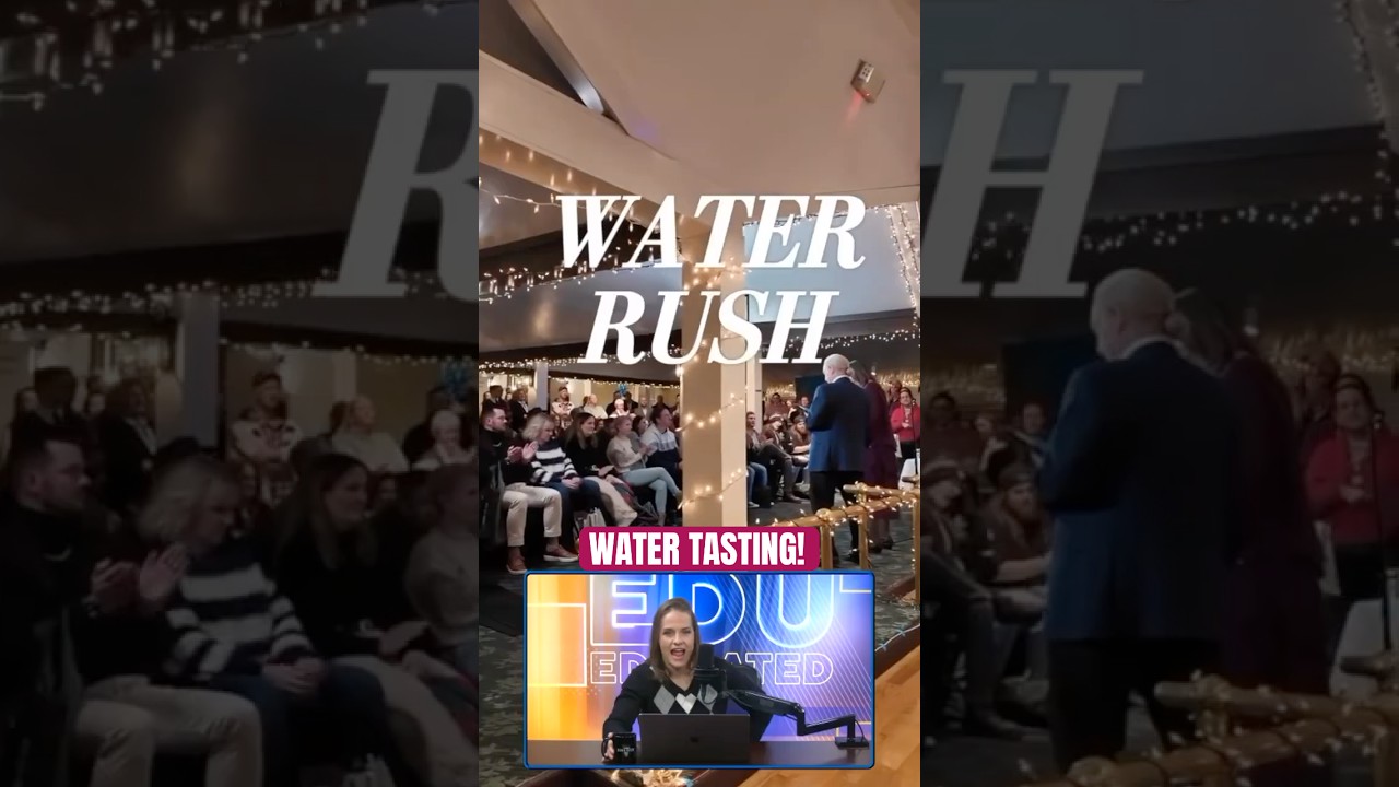 Thirsty Anyone? Water Tasting Competition Gets Wild