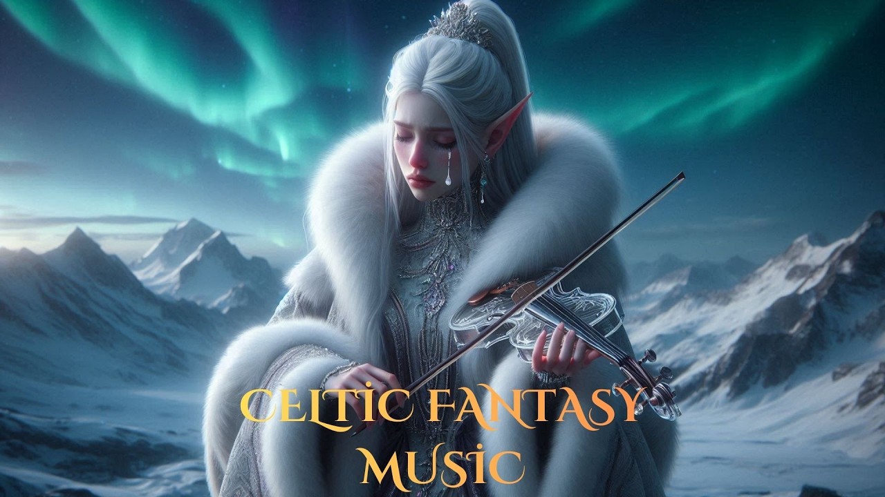 Frozen Tears of the Aurora | Emotional Celtic Violin & Winter Fantasy Music