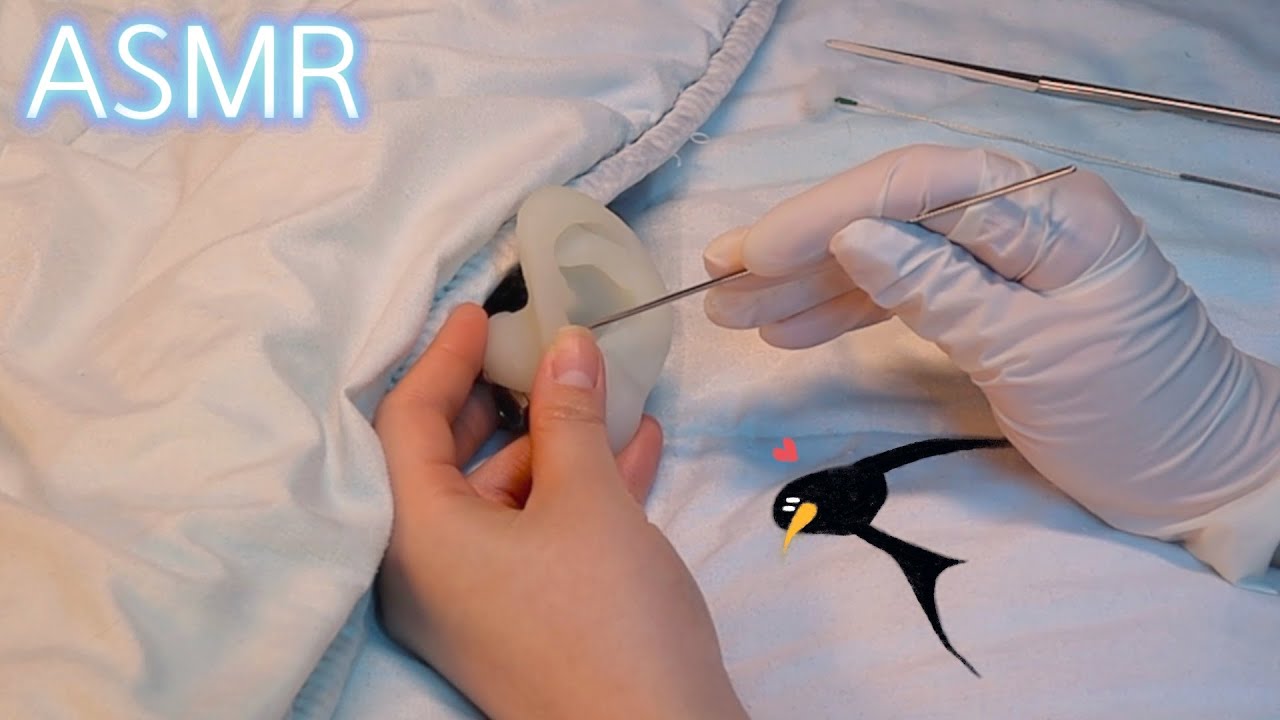 👂🏻ASMR 고막까지 닿는 쇠 귀이개 귀청소 | Ear cleaning for tingles | No Talking