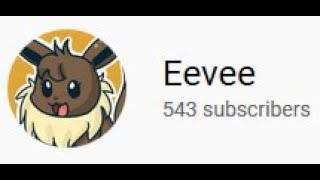 Shoutout to Miss Eevee! Get better soon!