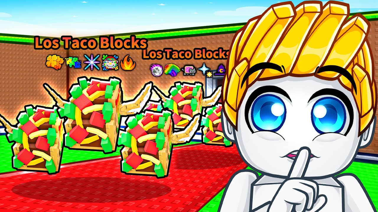 我偷了9,427,831個新的迷你墨西哥捲餅幸運方塊...結果！？【Roblox 機械方塊】